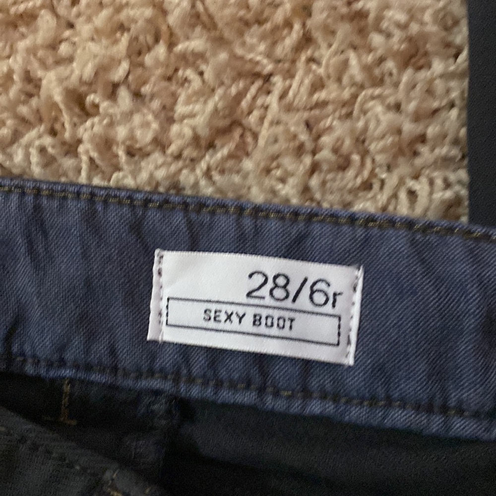 Gap bootcut dark grey jeans/pants - Picture 2 of 4